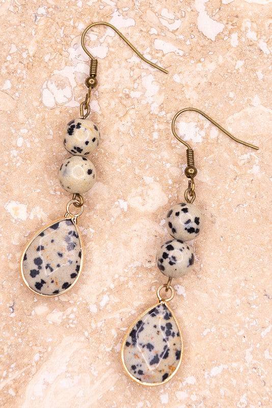 Sasha Dalmatian Earring