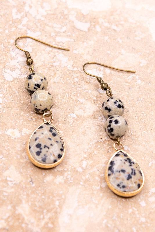Sasha Dalmatian Earring