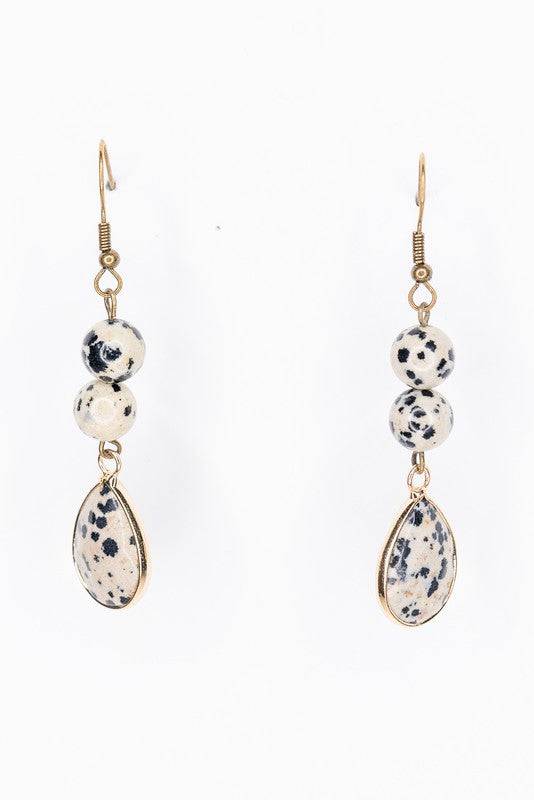 Sasha Dalmatian Earring