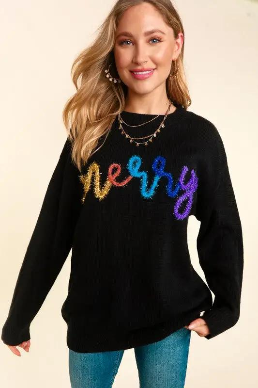 "Merry" Christmas Sweater