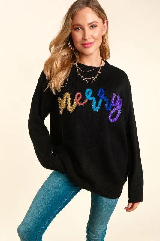 "Merry" Christmas Sweater