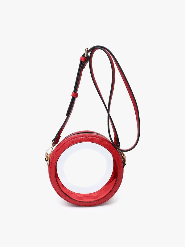 Lilibet Clear Circular Crossbody