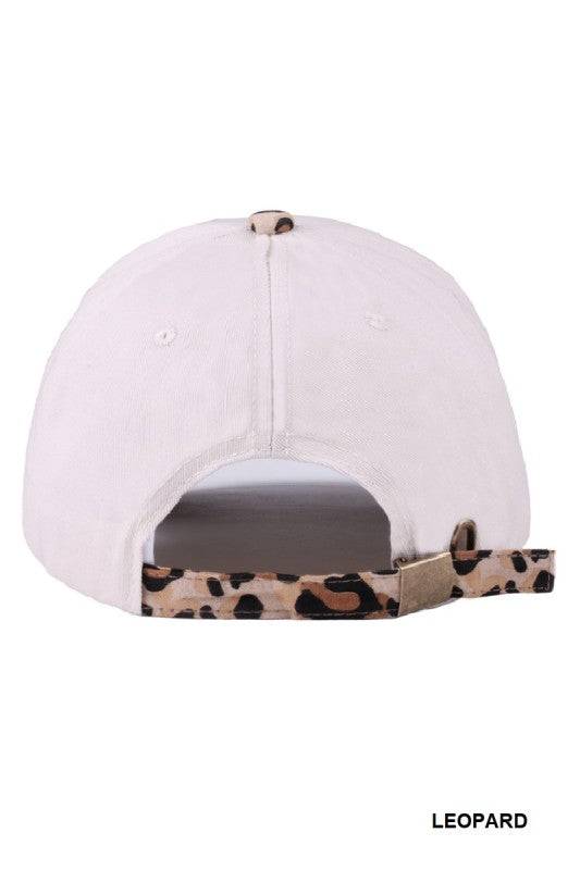 Champagne Problems Two-Tone Canvas Cotton Cap