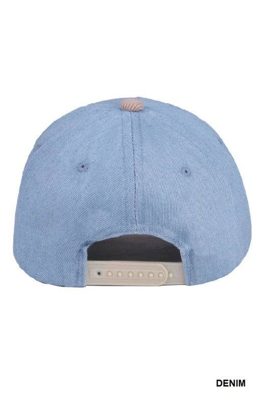 Jesus Saves I Spend Two-Tone Corduroy Cap
