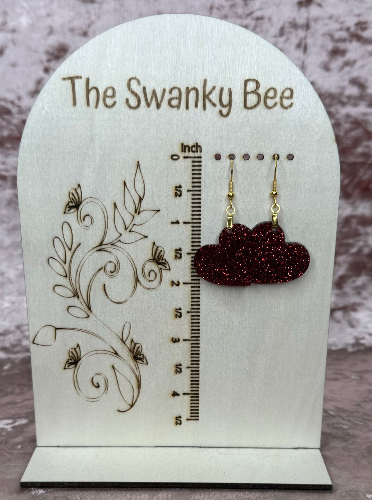 Tinsel Tree Earrings