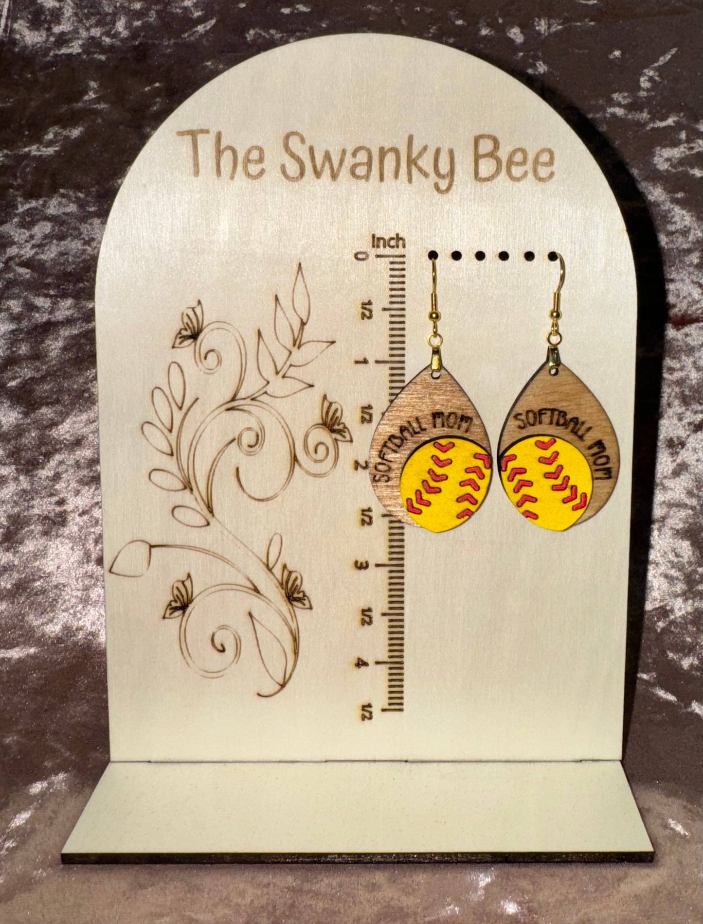 Softball/Baseball Mom Earrings