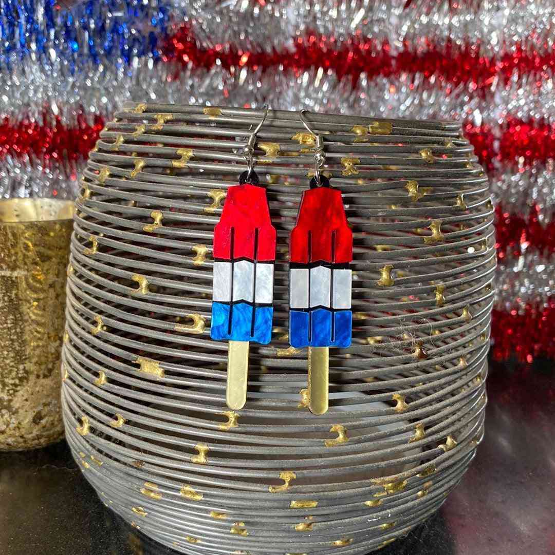 Bomb Pop Earrings - The Swanky Bee