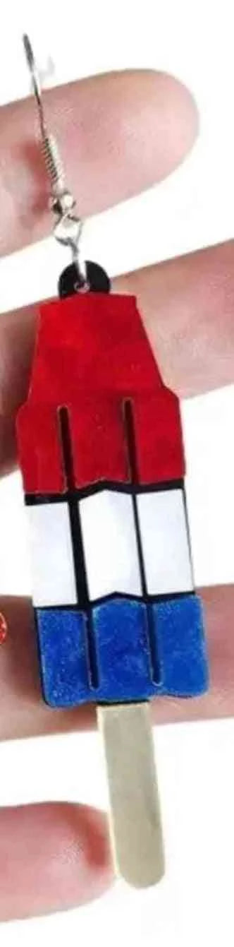 Bomb Pop Earrings - The Swanky Bee
