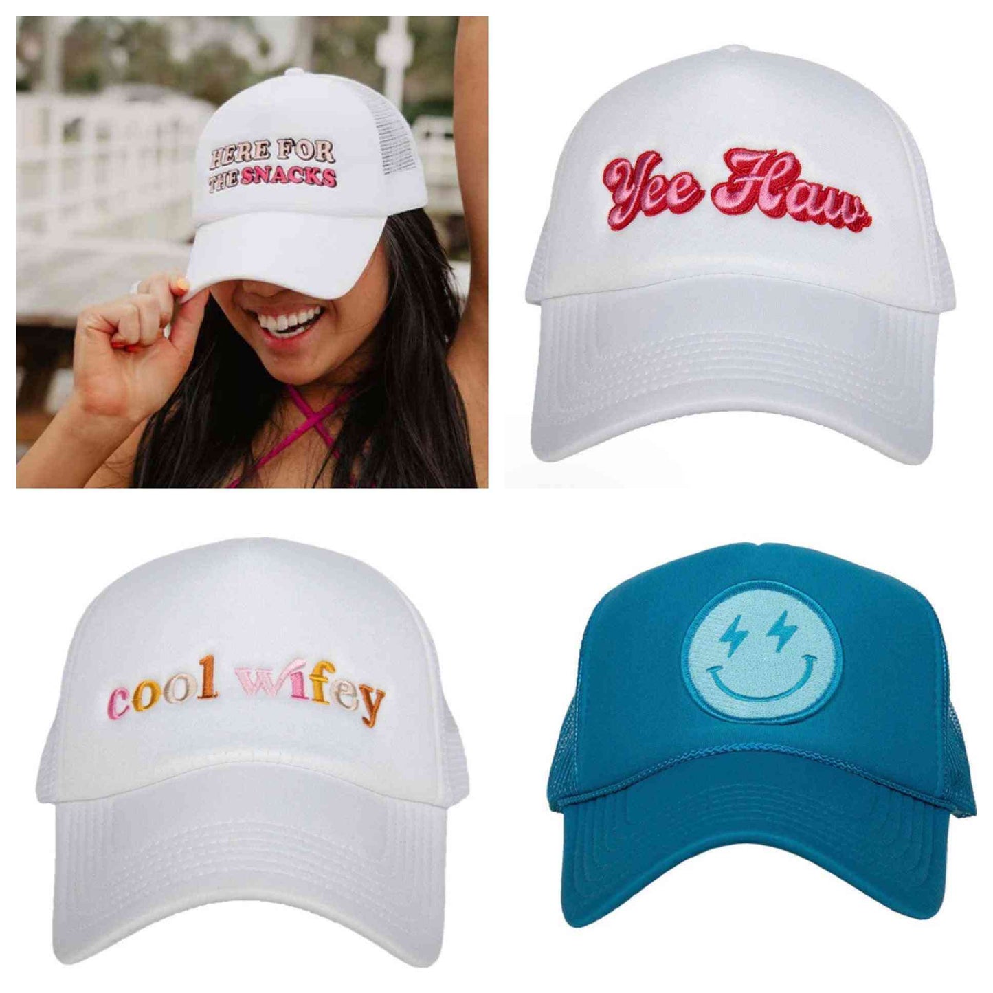 Foam Trucker Hats - The Swanky Bee
