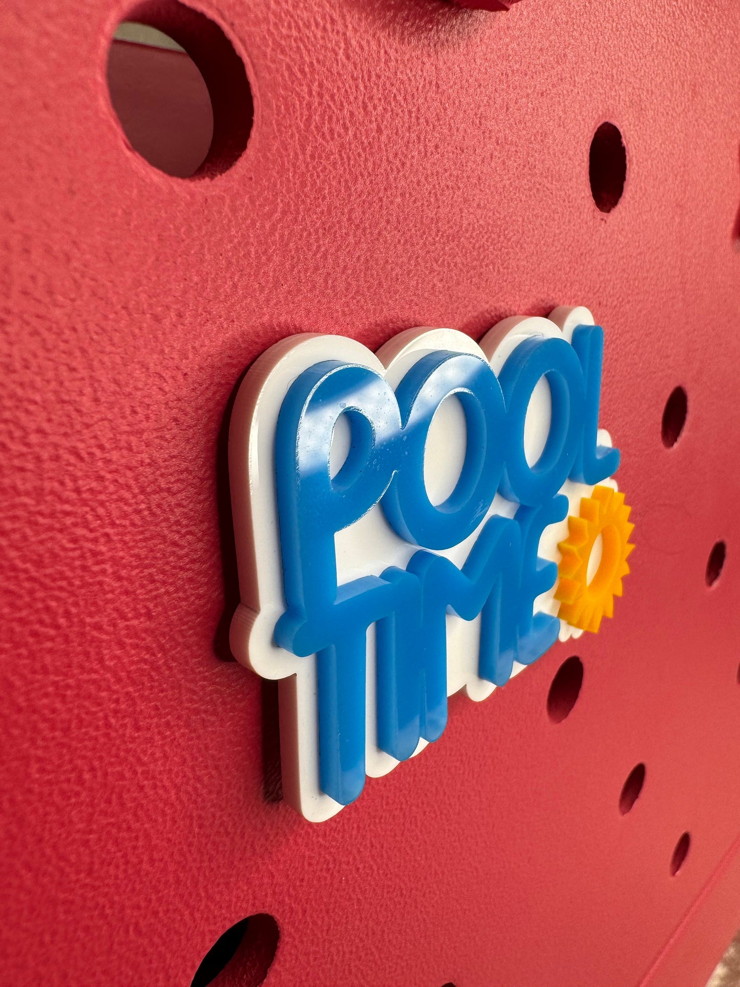 Pool Time Bogg Bag Charm: Summer Beach Bag Accessory