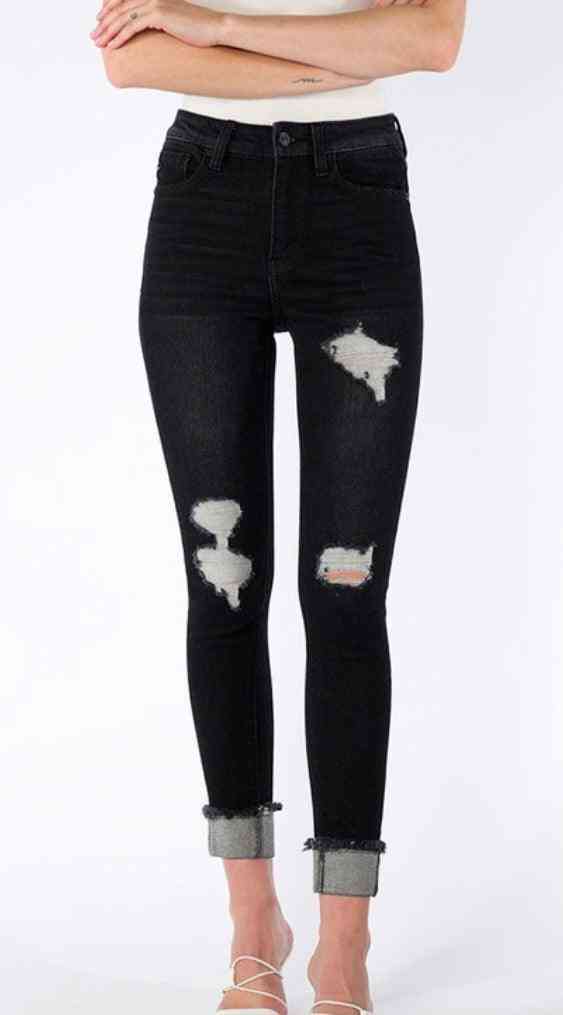 KanCan Black Skinny - The Swanky Bee