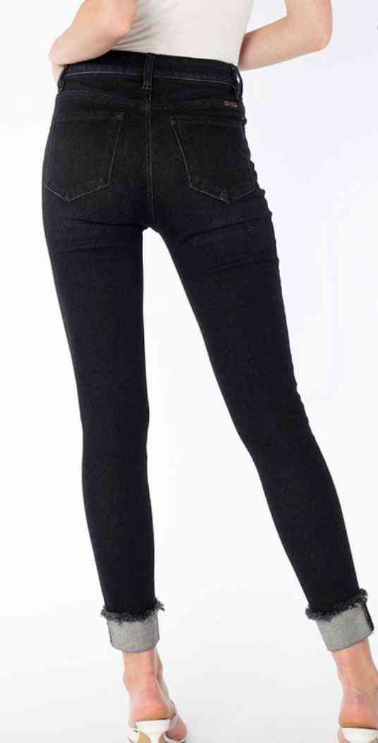 KanCan Black Skinny - The Swanky Bee
