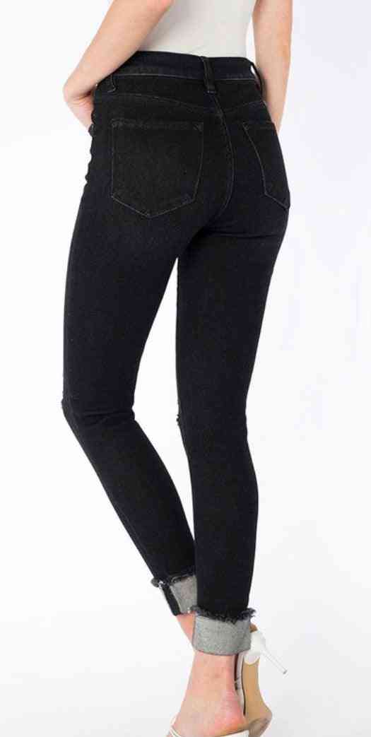 KanCan Black Skinny - The Swanky Bee