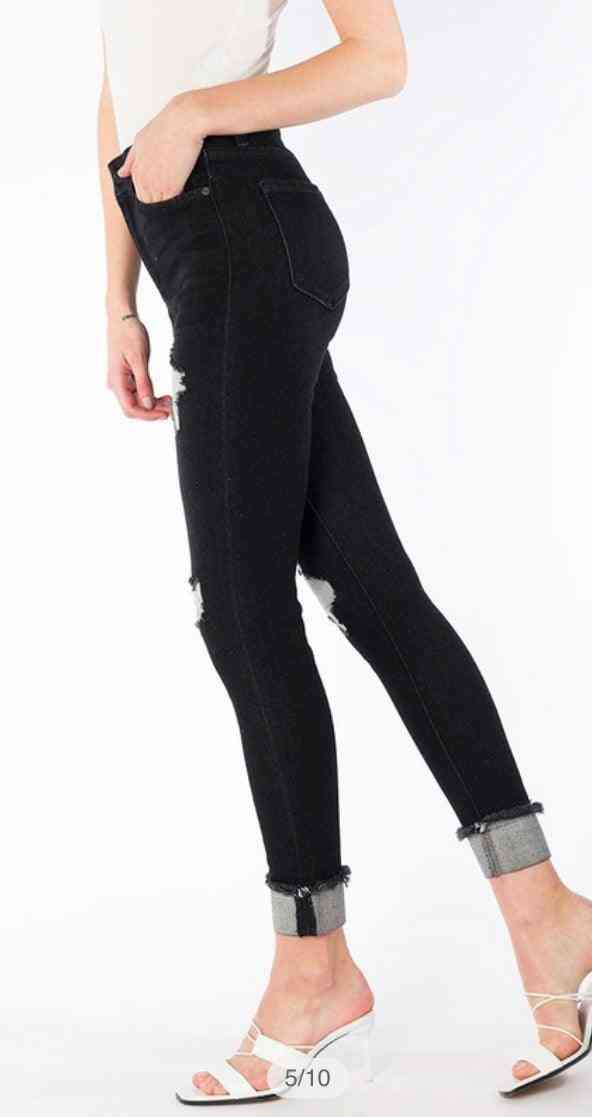 KanCan Black Skinny - The Swanky Bee