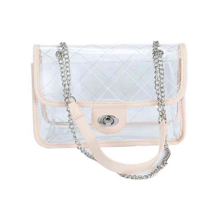 Rectangular Clear Bag - The Swanky Bee