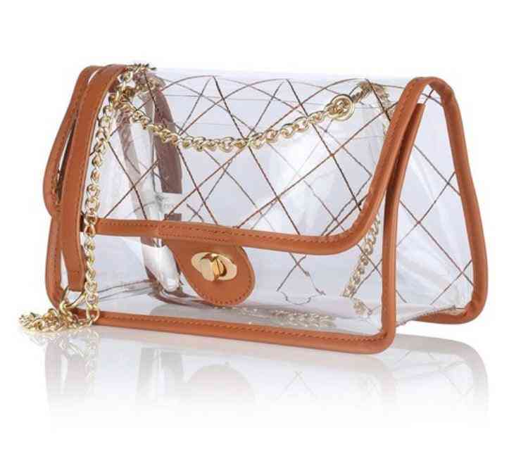 Rectangular Clear Bag - The Swanky Bee