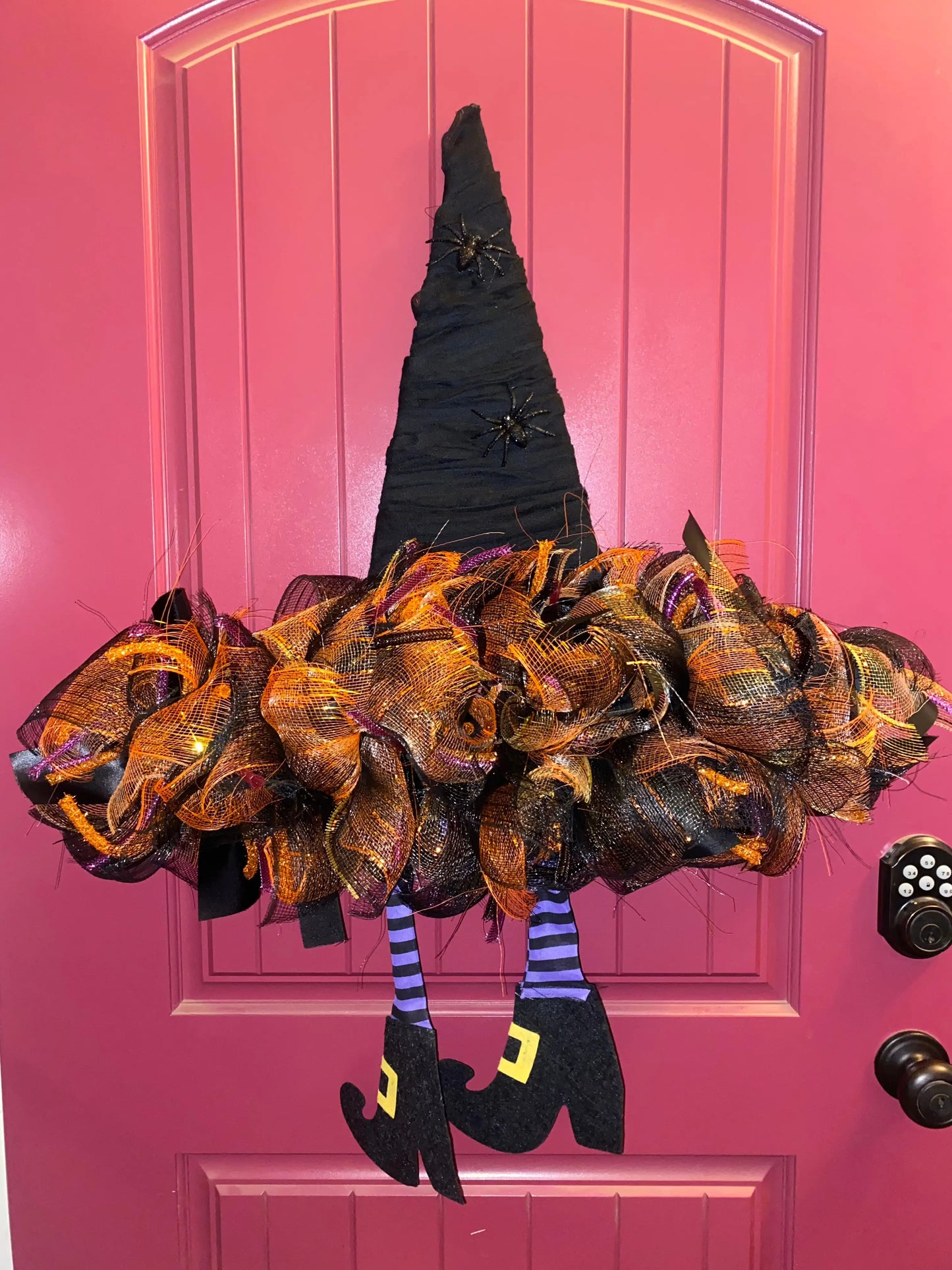 Wicked Witch Door hanger - The Swanky Bee