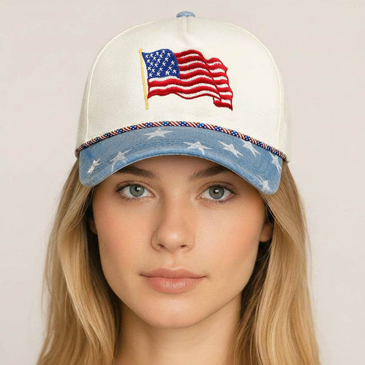USA 250th Anniversary Embroidered Baseball Cap
