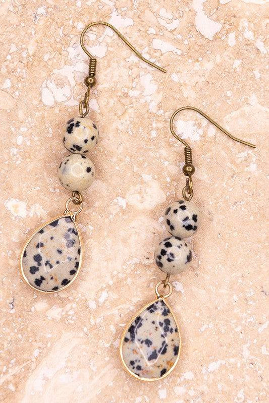 Sasha Dalmatian Earring