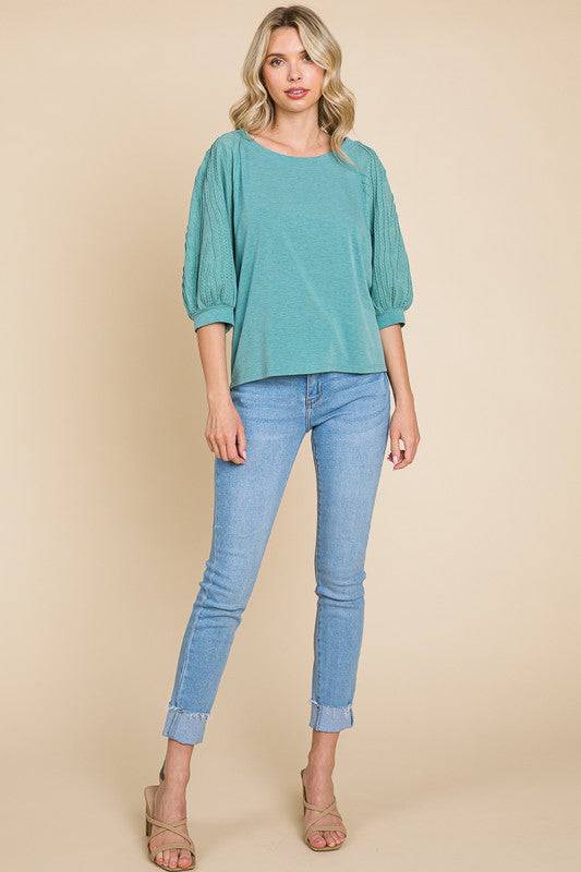 Solid T/R Span Top