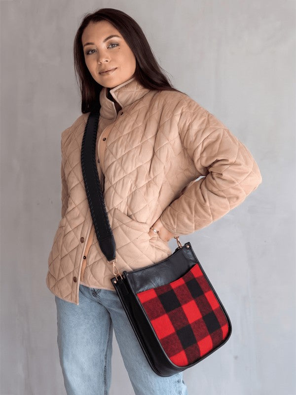 Chloe Plaid Crossbody