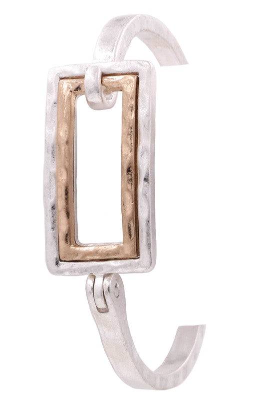 Hammered Metal Cuff Bracelet for Effortless Style