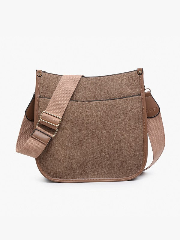 Chloe Denim Crossbody With Guitar Strap