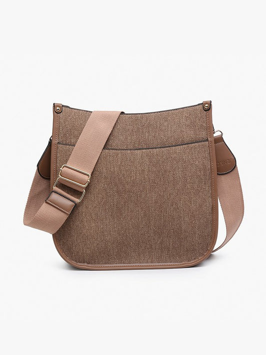 Chloe Denim Crossbody With Guitar Strap