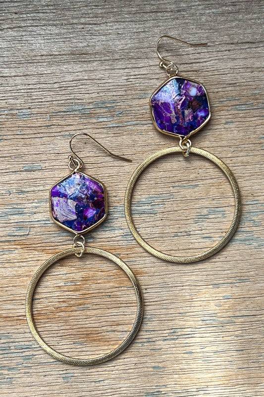 Janet Hoop Earrings