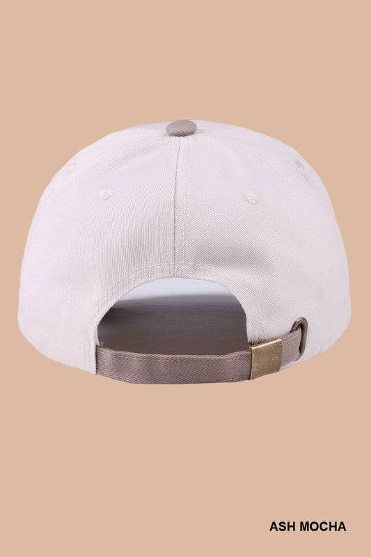 Sorry About My Husband Hat – Two-Tone Canvas Cotton Adjustable Cap