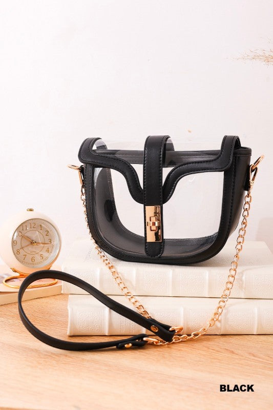 Premium Clear Stadium Approved Saddle Bag