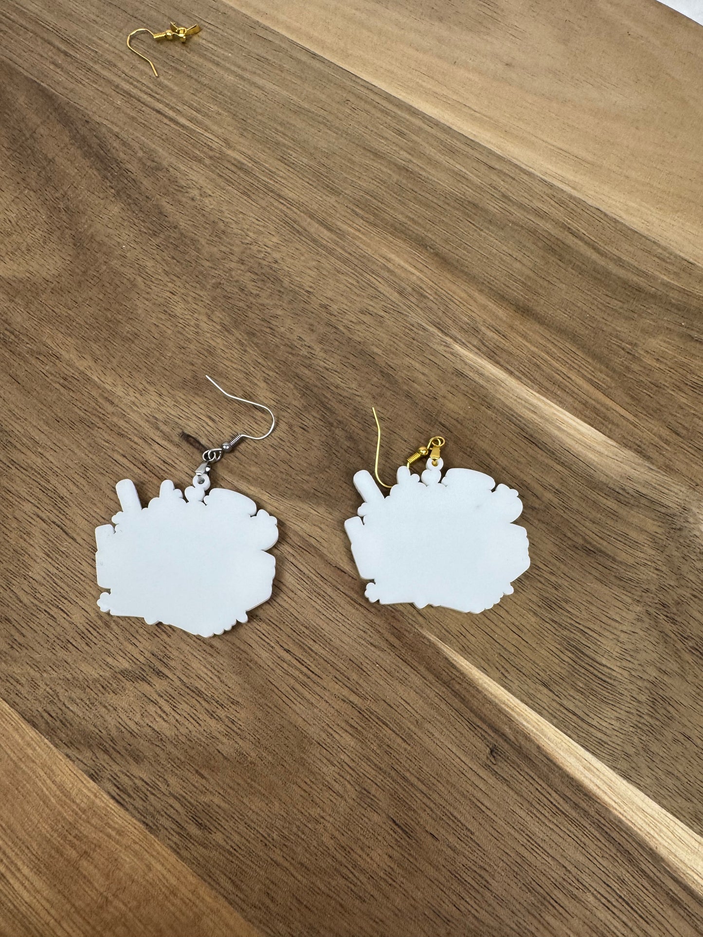 Teach Love Inspire Acrylic Teacher Earrings