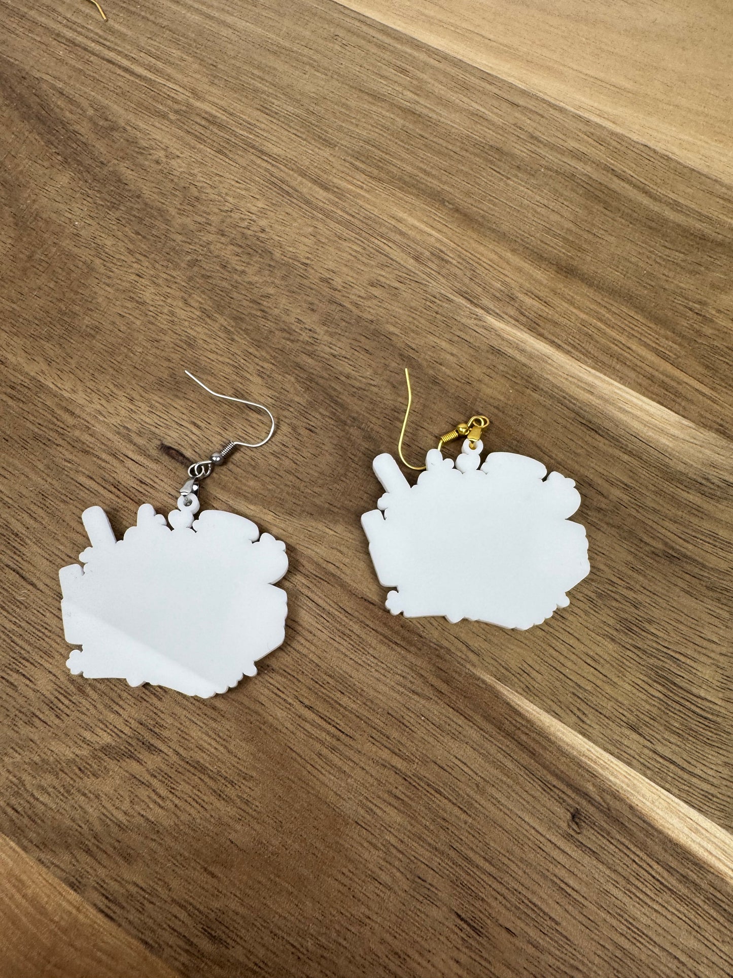 Teach Love Inspire Acrylic Teacher Earrings