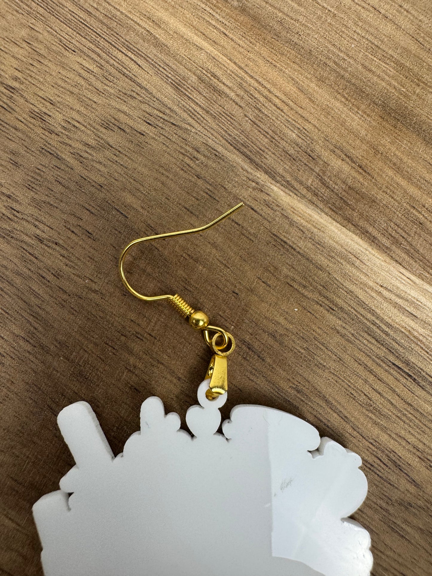 Teach Love Inspire Acrylic Teacher Earrings