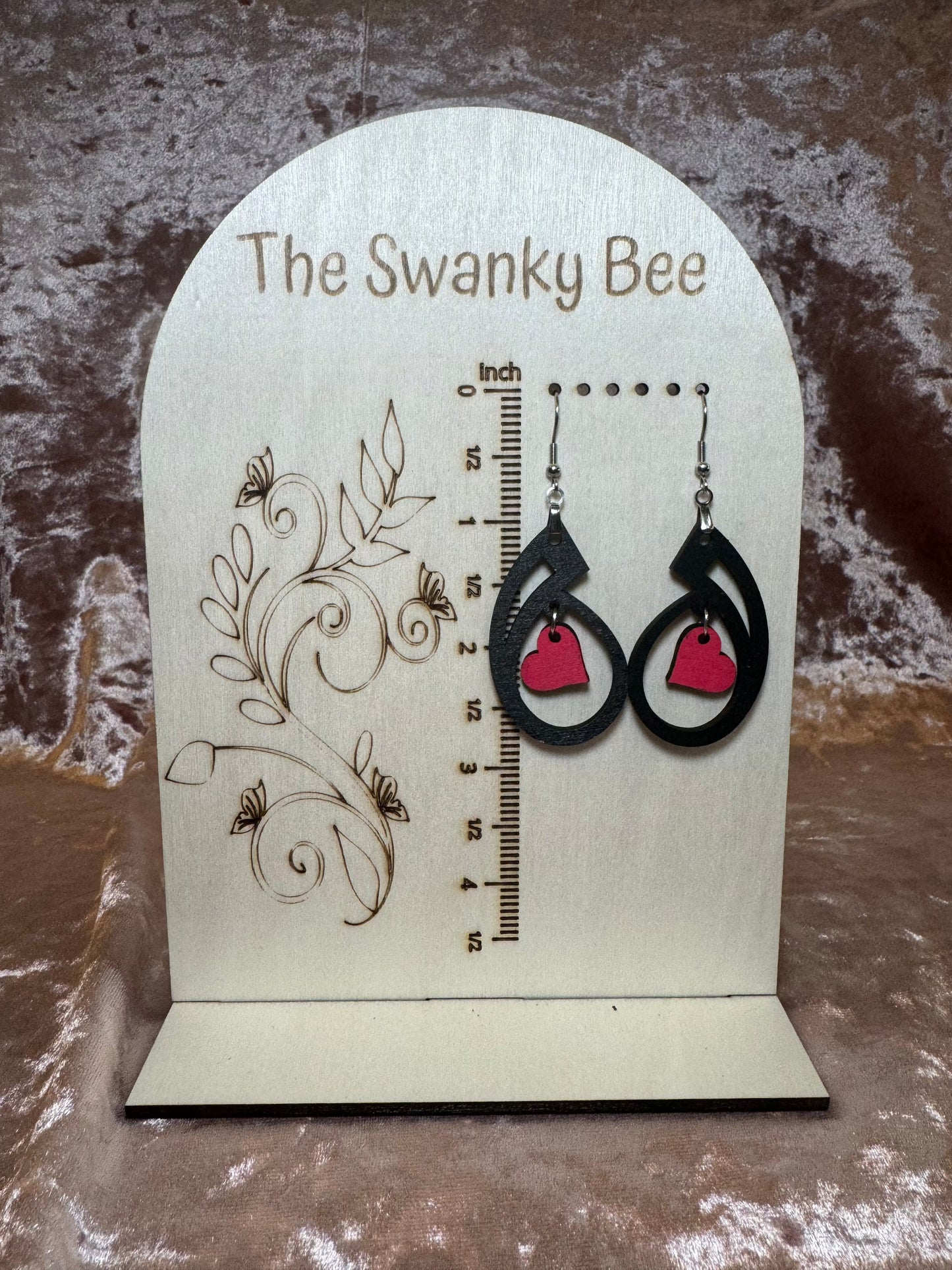 Dangle Heart Earring