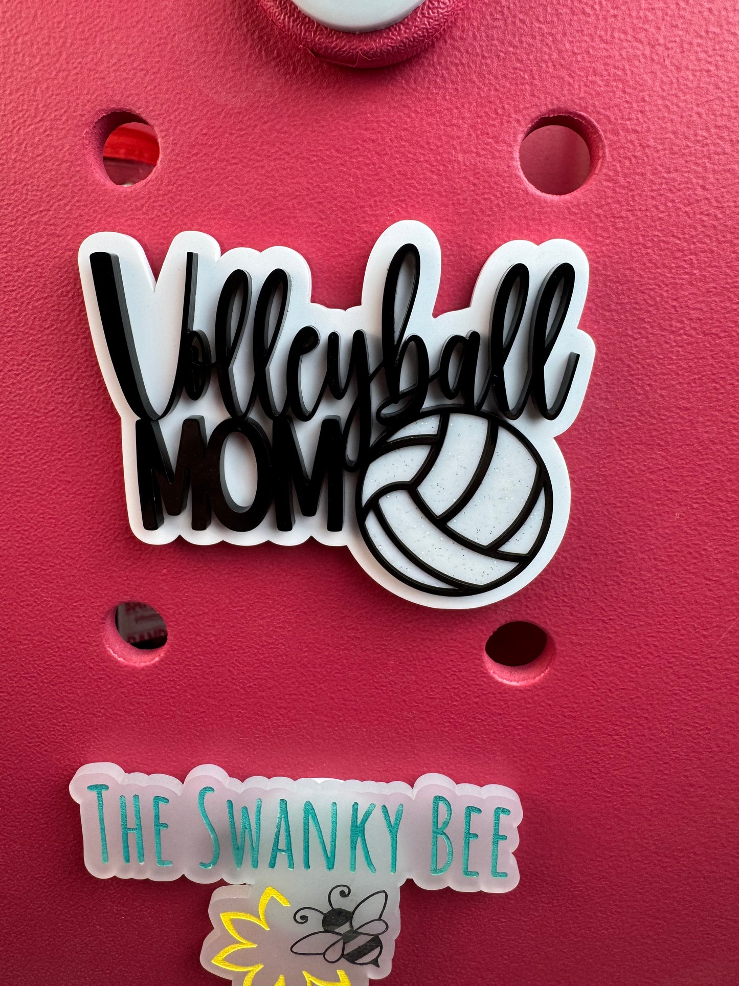 Sports Mom Charm for Bogg Style Bags
