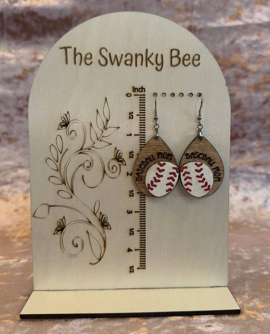 Softball/Baseball Mom Earrings