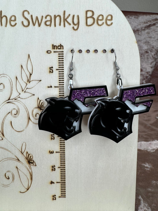 Custom Panther Earring