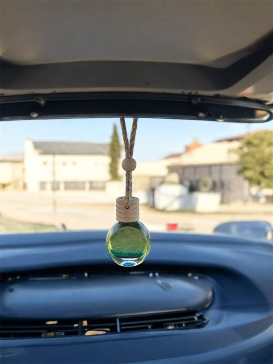 Swanky Bee Car Diffuser – Tropical Ember with Pineapple & Driftwood
