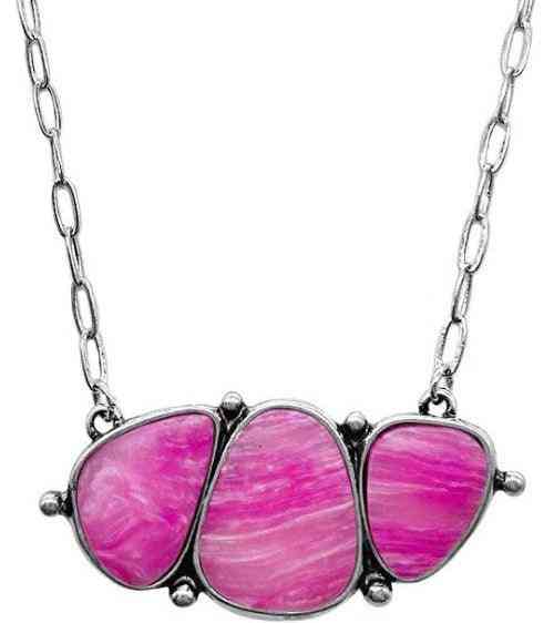 Agate Stone Necklace - The Swanky Bee