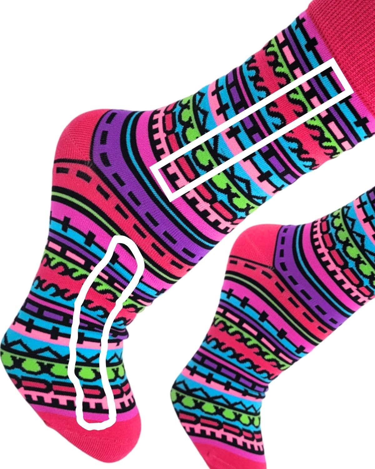 Fuck This Shit - Sideways Secret Message - Women's Socks