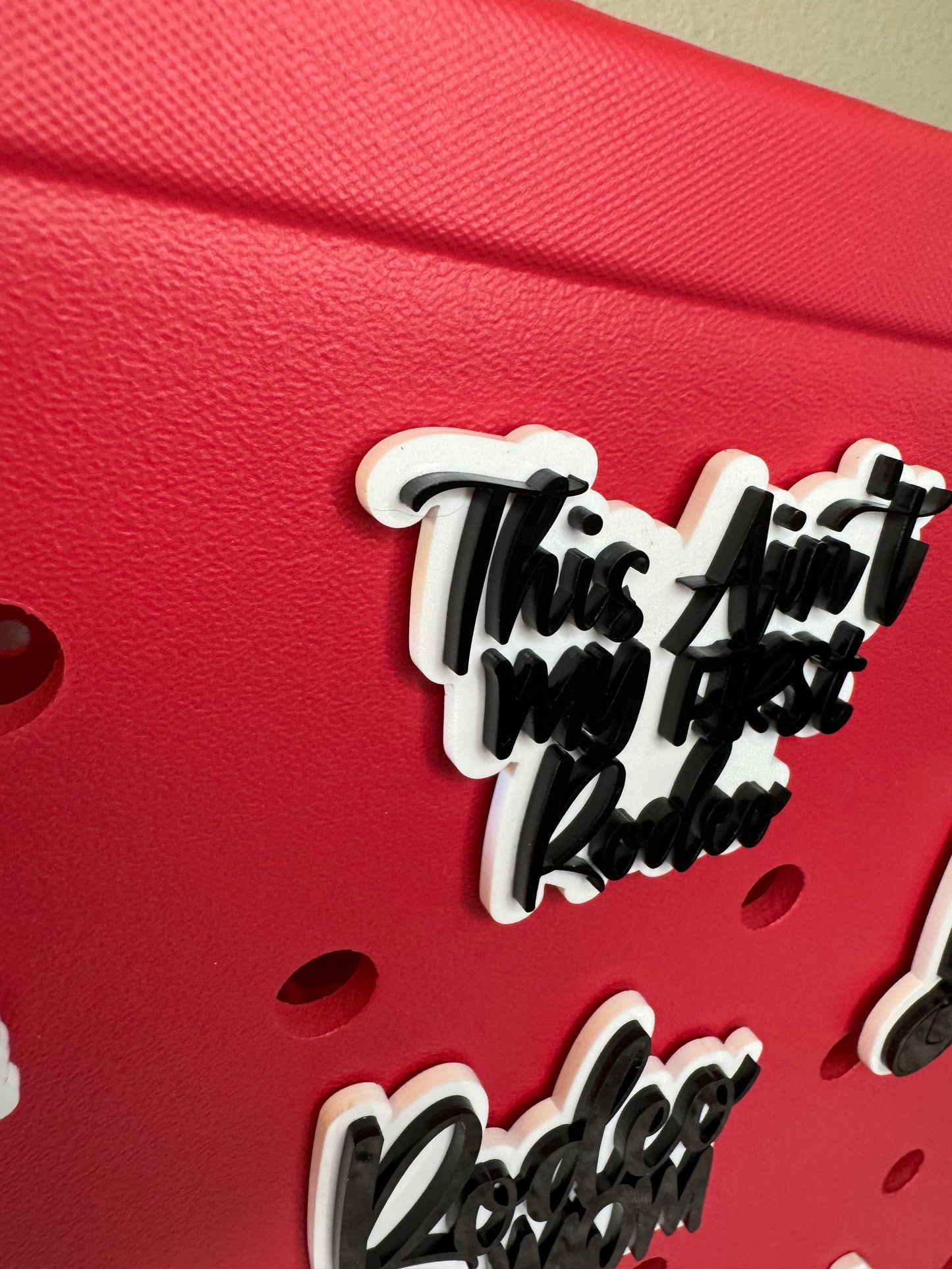 This Ain't My First Rodeo Bag Charm – Western Bogg Bag Accessory