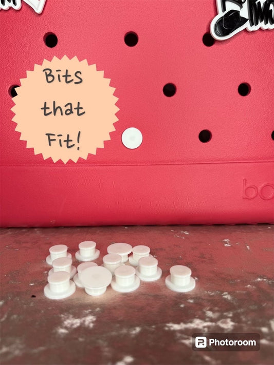 Bogg Bag Charm Backs: Secure Pop-In Buttons