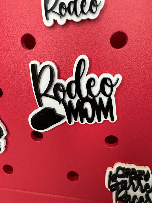 Rodeo Mom Bogg Bag Charm: Western Style Bag Accessory