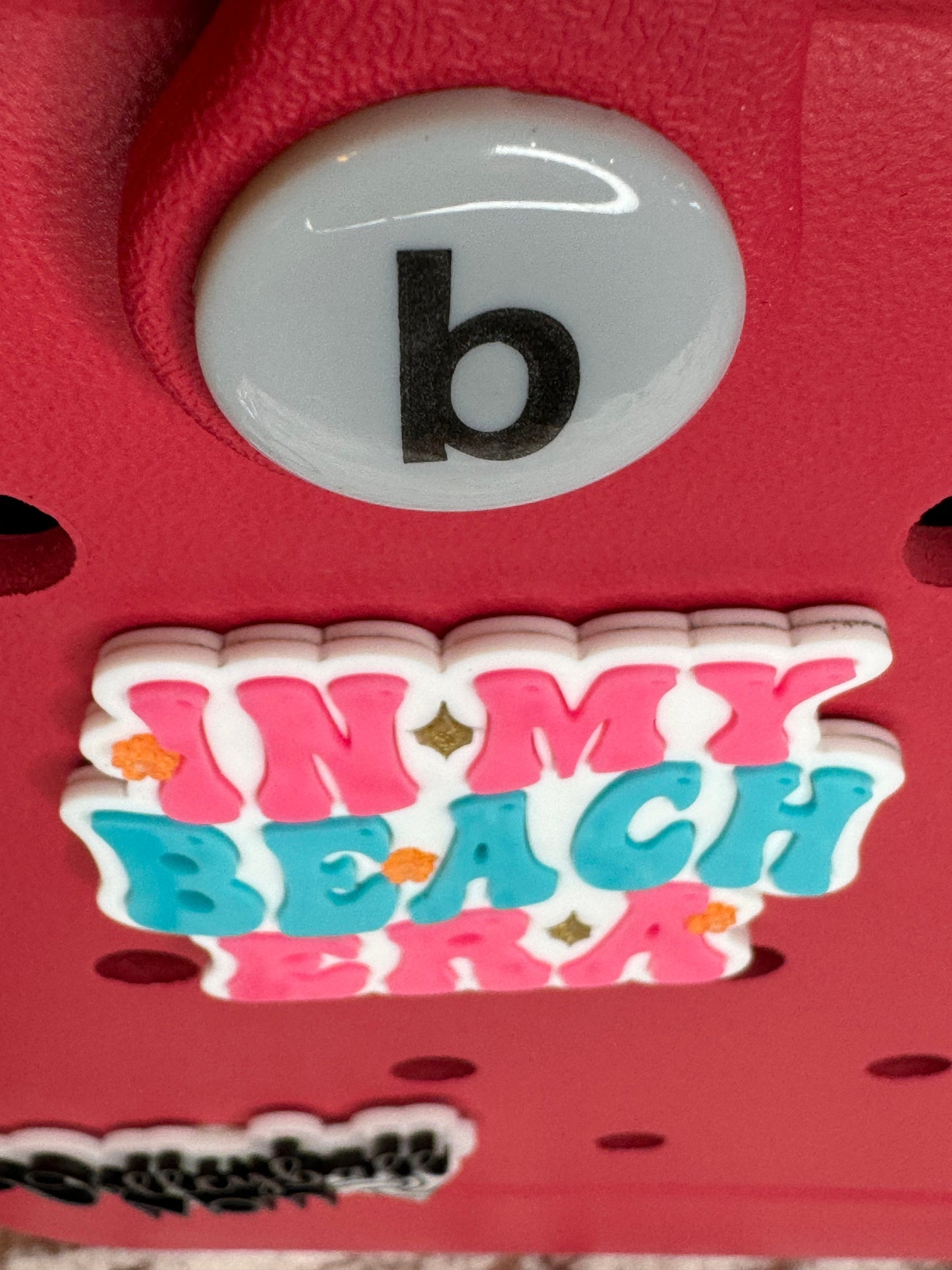 Beach Era Charm for Bogg Style Bags - Custom Summer Accessories - Trendy Beach Bag Charms
