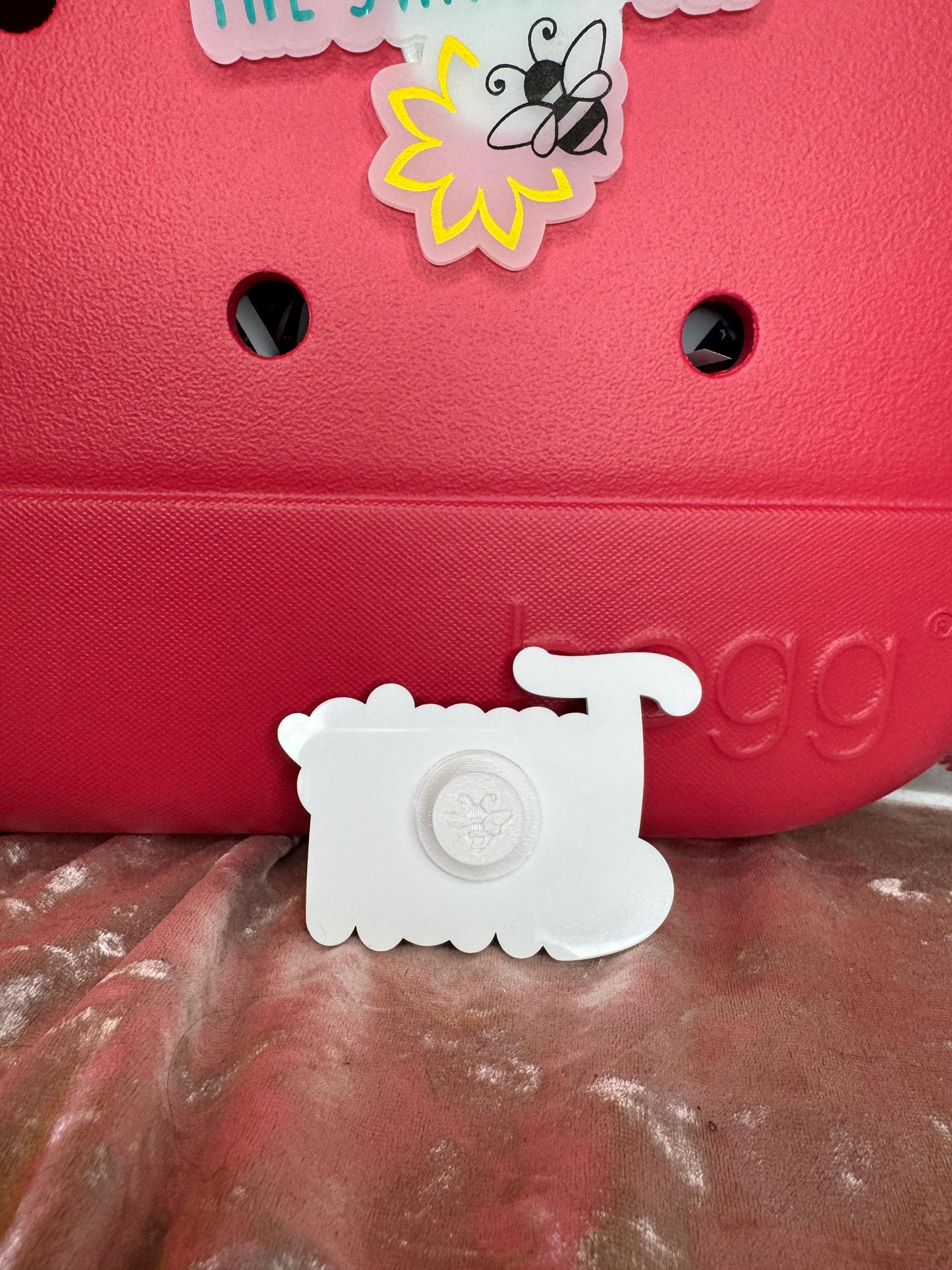 Tennis Mom Bogg Bag Charm: Customizable Sports Bag Accessory