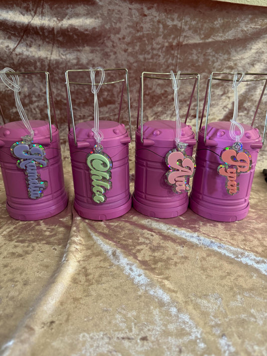 Customizable Acrylic Bag Tag | Personalized Acrylic Key Chain | Unique Backpack Accessories | Custom Name Tags