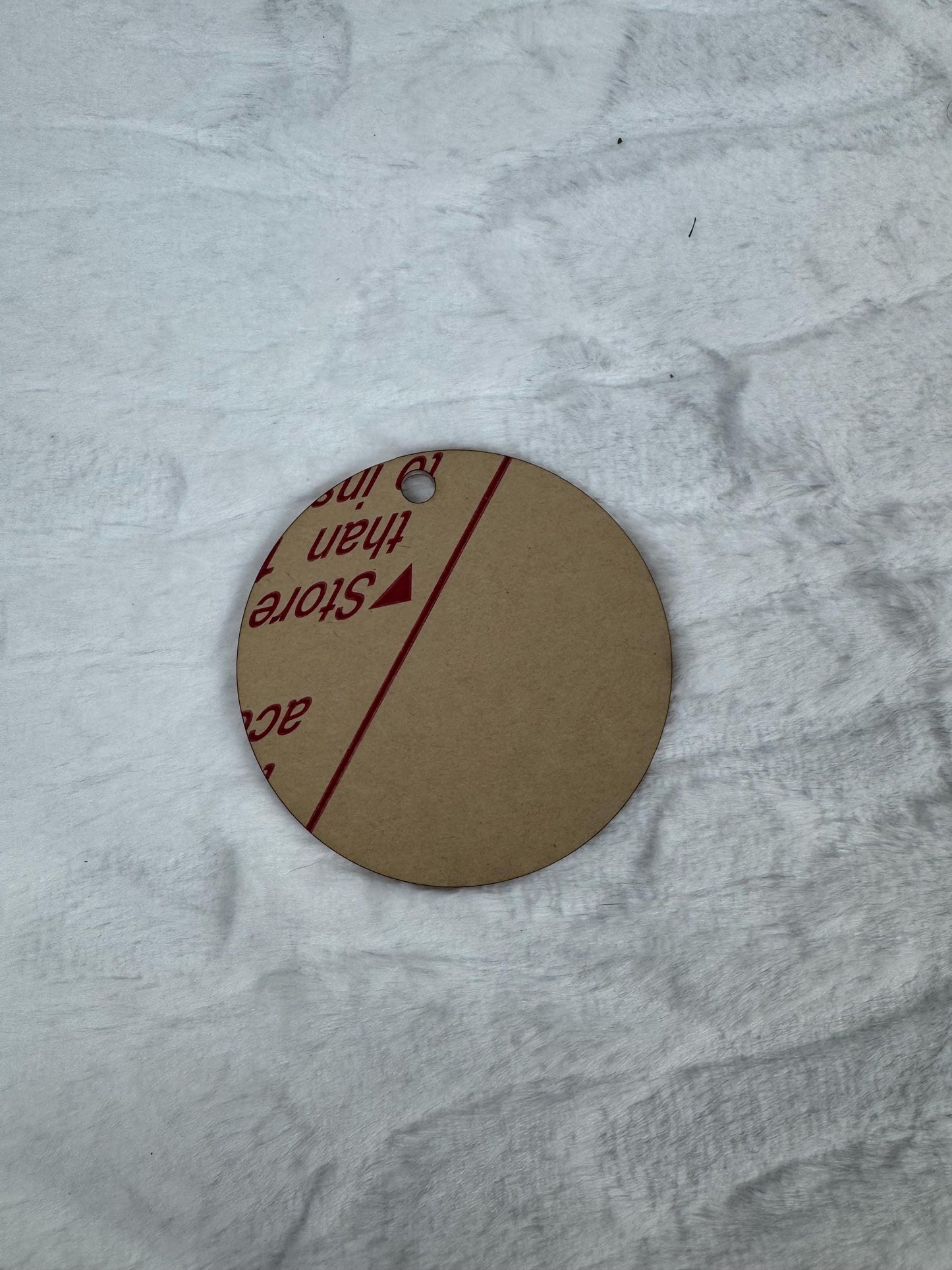 Clear Acrylic Round Blanks: DIY Keychain Pendant Supplies