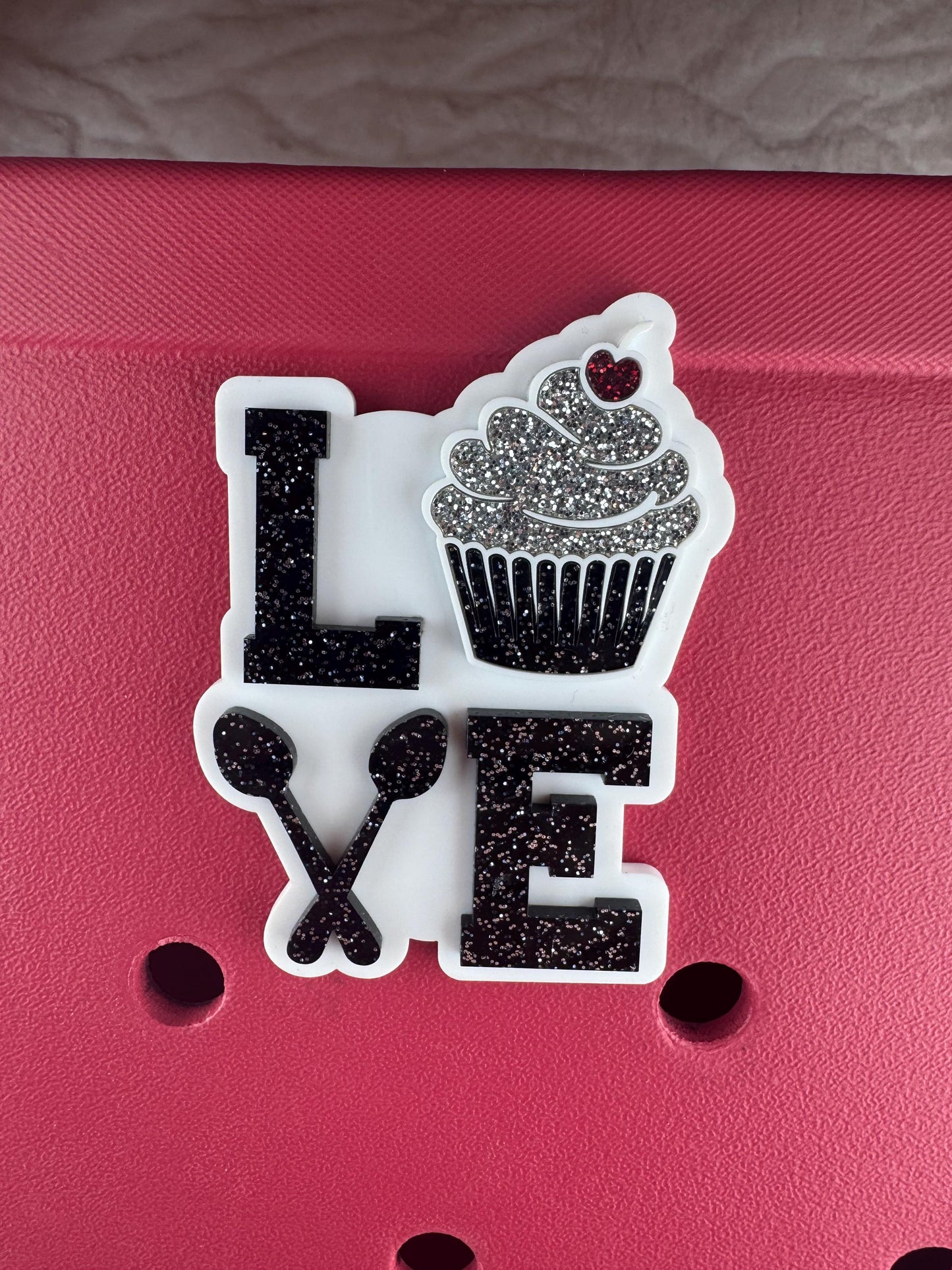 Cupcake Love Bogg Bag Charm – Sweet & Stylish Accessory for Bogg Style Bags