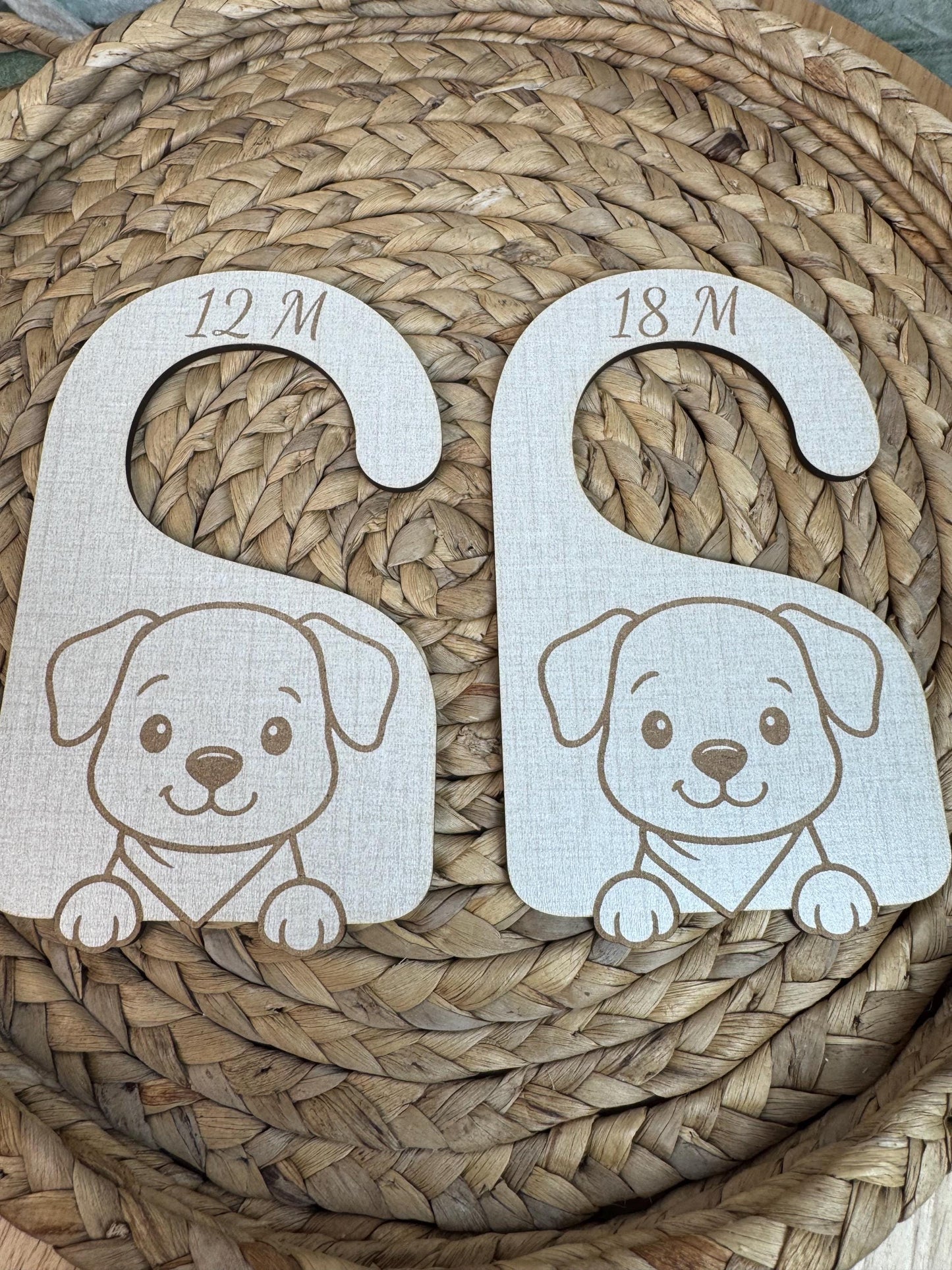 Puppy Nursery Closet Dividers: Baby Boy Clothes Organizer, Newborn-24 Months